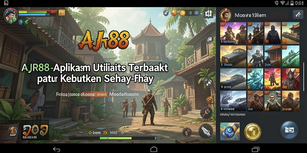 Tampilan utama <strong>AJR88</strong> yang menarik dan fungsional.