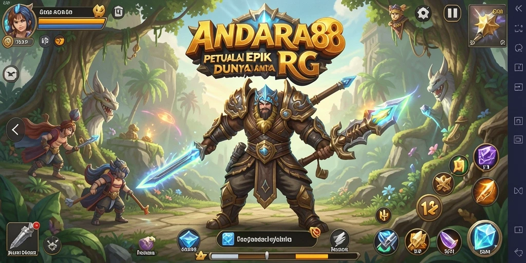 Tampilan permainan ANDARA88 yang menakjubkan dalam dunia RPG.