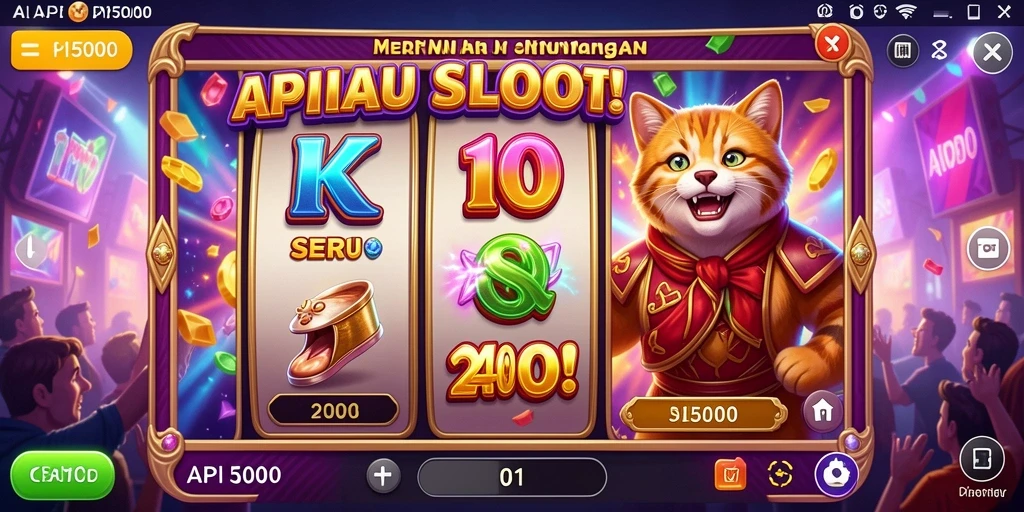 Tampilan gameplay slot API5000 yang seru dan menarik.