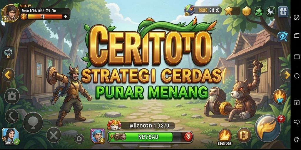 Gameplay CERITOTO yang menantang dan strategi yang seru.