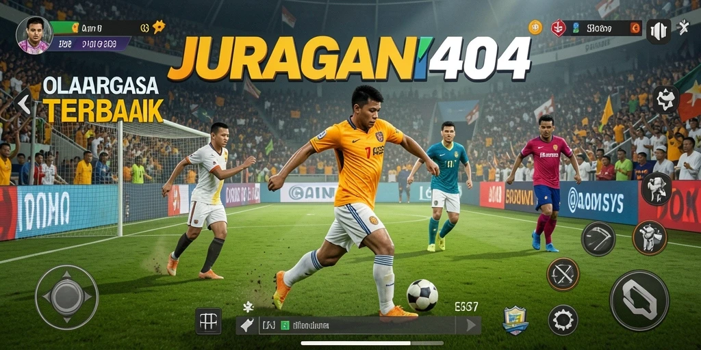 Tangkapan layar JURAGAN404 menampilkan aksi olahraga yang seru.