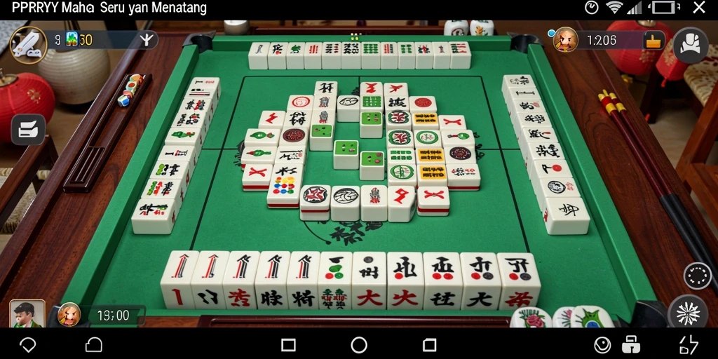 Screenshot gameplay <strong>PPRRYY</strong> yang menampilkan keseruan permainan Mahjong.
