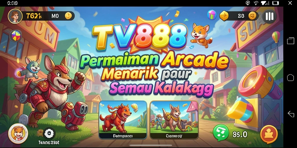 Screenshot menampilkan gameplay seru dari TV888 dengan grafis yang memukau.