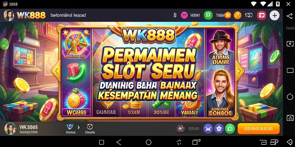 Tampilan gameplay Slot yang menarik dengan grafis memukau.