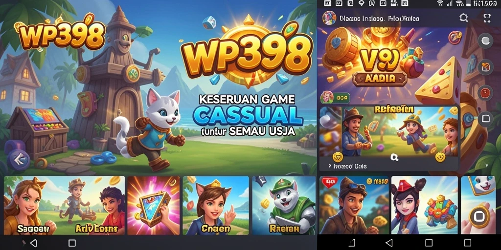 Tangkapan layar WP888 menampilkan mode gameplay yang menarik dan interaktif.